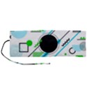 Geometric-shapes-background Roll Up Canvas Pencil Holder (M) View1
