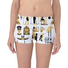 Egypt-symbols-decorative-icons-set Boyleg Bikini Bottoms by Salman4z