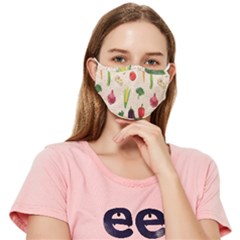 Vegetables Fitted Cloth Face Mask (adult) by SychEva