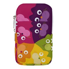 Colorful Cats Waist Pouch (small) by Sparkle