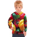 Colorful Capsicum Kids  Hooded Pullover View1