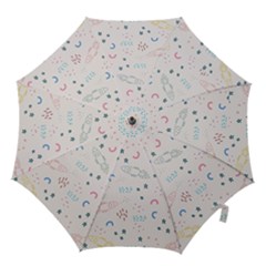 Spaceship Pattern Star Hook Handle Umbrellas (large) by danenraven