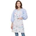 Spaceship Pattern Star Pocket Apron View1