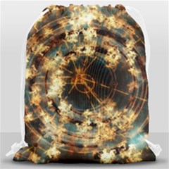 Science Fiction Background Fantasy Drawstring Bag (large) by danenraven