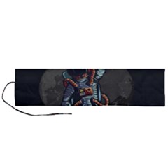Illustration-drunk-astronaut Roll Up Canvas Pencil Holder (l) by Salman4z
