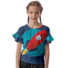 Rocket-with-science-related-icons-image Kids  Cut Out Flutter Sleeves by Salman4z