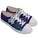 Spaceship-milkyway-galaxy Men s Low Top Canvas Sneakers View3