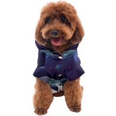 Alien-astronaut-scene Dog Coat by Salman4z