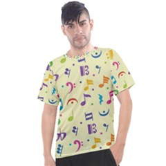 Seamless-pattern-musical-note-doodle-symbol Men s Sport Top by Salman4z