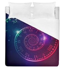 Time-machine Duvet Cover (queen Size) by Salman4z