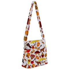 Africa-jungle-ethnic-tribe-travel-seamless-pattern-vector-illustration Zipper Messenger Bag by Salman4z