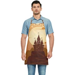 Beautiful-castle Kitchen Apron by Salman4z