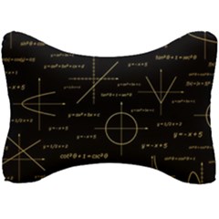 Abstract-math Pattern Seat Head Rest Cushion by Salman4z