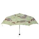 Sloths-pattern-design Folding Umbrellas View3