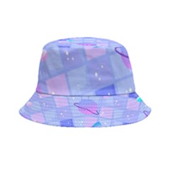 Seamless-pattern-pastel-galaxy-future Inside Out Bucket Hat by Salman4z