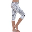 Big-collection-with-hand-drawn-objects-valentines-day Kids  Lightweight Velour Capri Leggings  View3