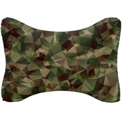 Abstract-vector-military-camouflage-background Seat Head Rest Cushion by Salman4z