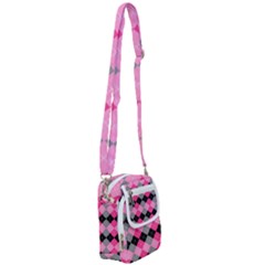 Seamless-argyle-pattern Shoulder Strap Belt Bag by Salman4z