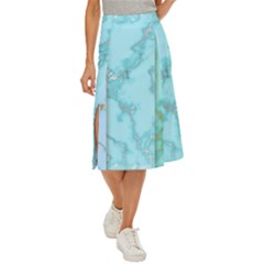 Background Marble Set Midi Panel Skirt by pakminggu