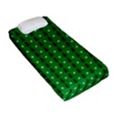 Green Christmas Tree Pattern Background Fitted Sheet (Single Size) View2