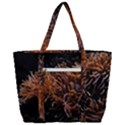 Sea Anemone Coral Underwater Ocean Sea Water Zip Up Canvas Bag View3