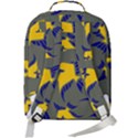 Background Pattern Texture Design Wallpaper Double Compartment Backpack View3