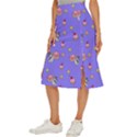 Art Pattern Design Seamless Scrapbooking Midi Panel Skirt View2