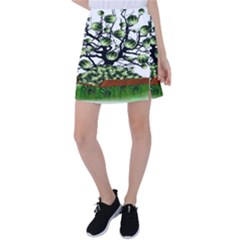 Watermelon Tree Abstraction On Watermelon Abundance Tennis Skirt by pakminggu
