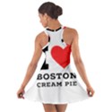 I love Boston cream pie Cotton Racerback Dress View2