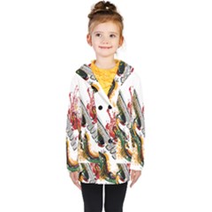 Electric Guitar Kids  Double Breasted Button Coat by pakminggu
