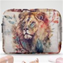 Lion Africa African Art Make Up Pouch (Large) View1