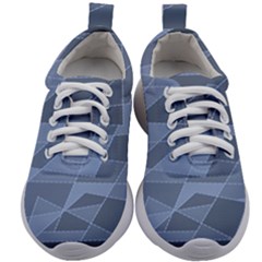 Lines Shapes Pattern Web Creative Kids Athletic Shoes by danenraven