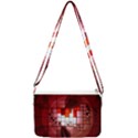Pattern Structure Light Patterns Double Gusset Crossbody Bag View1