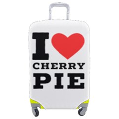 I Love Cherry Pie Luggage Cover (medium) by ilovewhateva