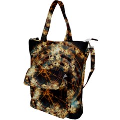 Science Fiction Background Fantasy Shoulder Tote Bag by danenraven