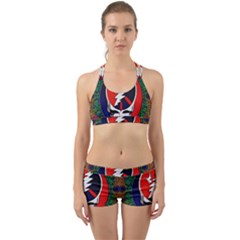 Grateful Dead Pattern Back Web Gym Set by Mog4mog4