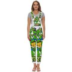 Teenage Mutant Ninja Turtles Women s Pinafore Overalls Jumpsuit by Mog4mog4