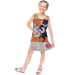 Vintage Poster Ad Retro Design Kids  Tunic Dress by Mog4mog4