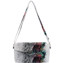 Lion King Head Removable Strap Clutch Bag by Mog4mog4