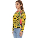 Lion Head Africa Rasta Women s Long Sleeve Raglan Tee View2