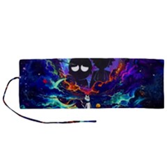 Cartoon Parody In Outer Space Roll Up Canvas Pencil Holder (m) by Mog4mog4