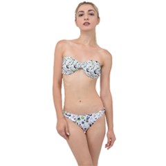 Giant Panda Bear Pattern Classic Bandeau Bikini Set by Bakwanart