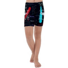 Stay Alive Kids  Lightweight Velour Capri Yoga Leggings by Bakwanart