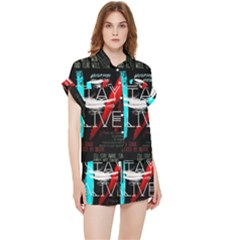 Stay Alive Chiffon Lounge Set by Bakwanart