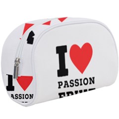 I Love Passion Fruit Make Up Case (large) by ilovewhateva