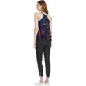 Abstract Colorful Circuit Flowy Camisole Tank Top View2