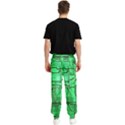 Green Circuit Board Computer Men s Elastic Waist Pants View2
