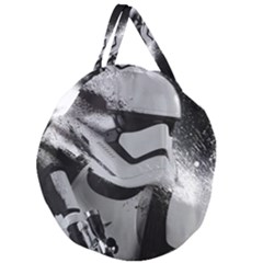 Stormtrooper Giant Round Zipper Tote by Bakwanart