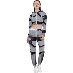 Stormtrooper Cropped Zip Up Lounge Set by Bakwanart