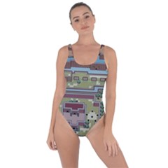 Arcade Game Retro Pattern Bring Sexy Back Swimsuit by Bakwanart